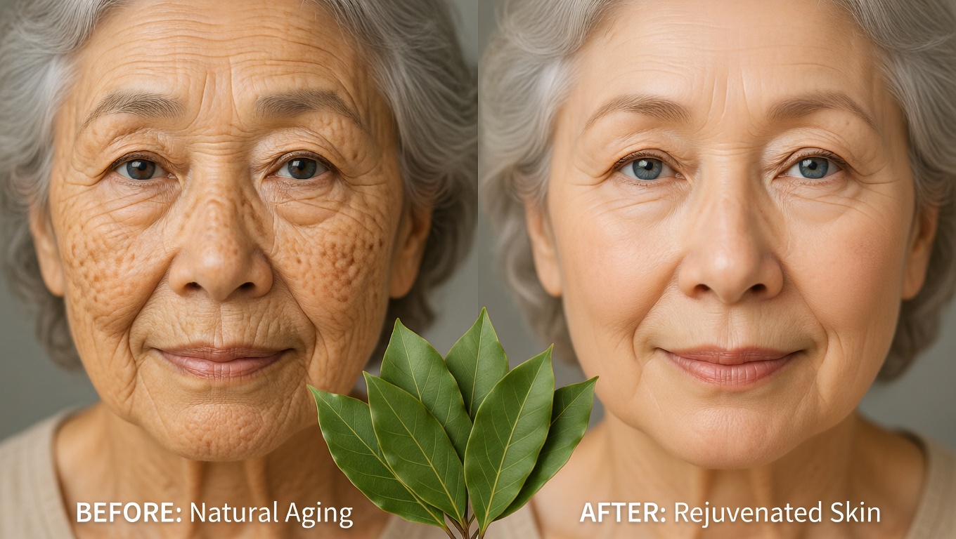 Bay Leaf Is 1,000,000× Stronger Than Botox – Erases Every Wrinkle Even at 70