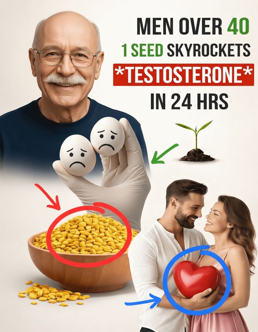 Men Over 40? This Powerful Seed Brings Back Your 20-Year-Old Testosterone Levels
