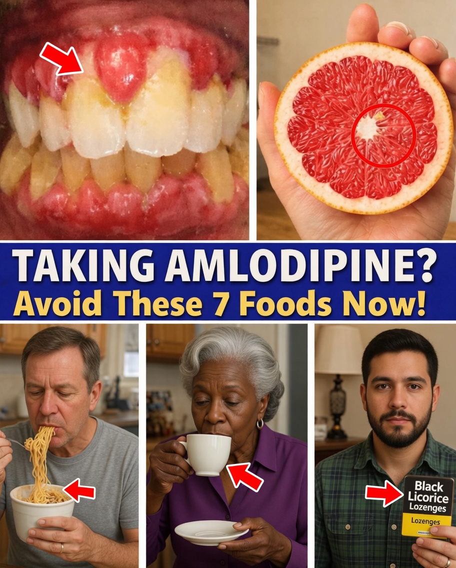 7 Foods That Could Worsen Amlodipine Side Effects – Smart Swaps to Feel Better