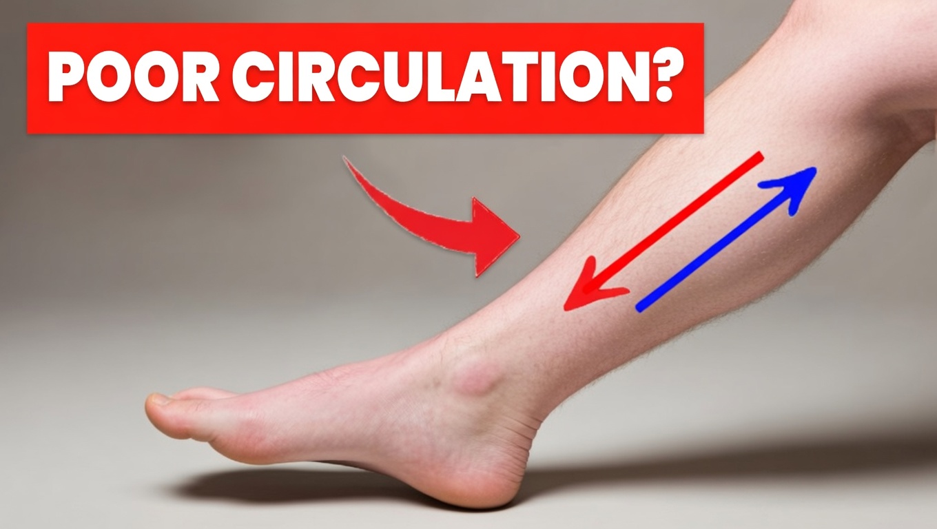 Seniors, The #1 Vitamin for Blood Circulation in Your Legs & Feet After 50