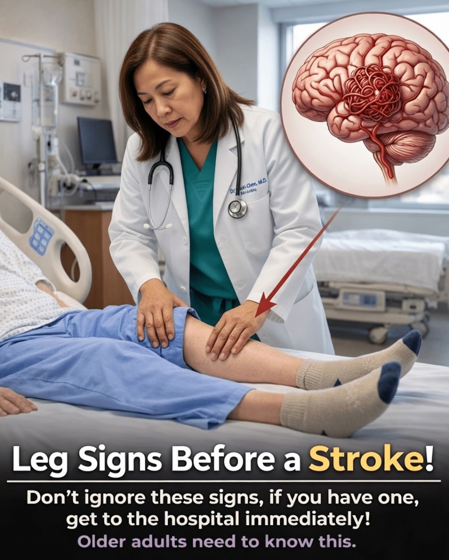 Are Your Legs Sending Warning Signs Before a Stroke? Signs Many Seniors Ignore