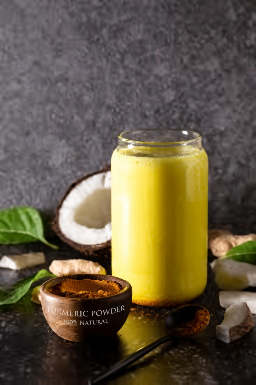 Coconut Water, Garlic & Ginger Blend: A Traditional Vitality Tonic (Use in Moderation)