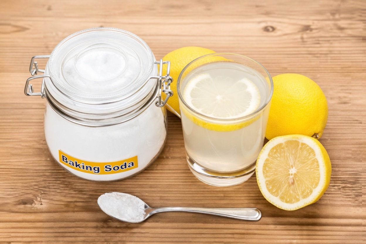 Lemon Water with Baking Soda: What Happens to Your Body When You Drink This Simple Kitchen Mix
