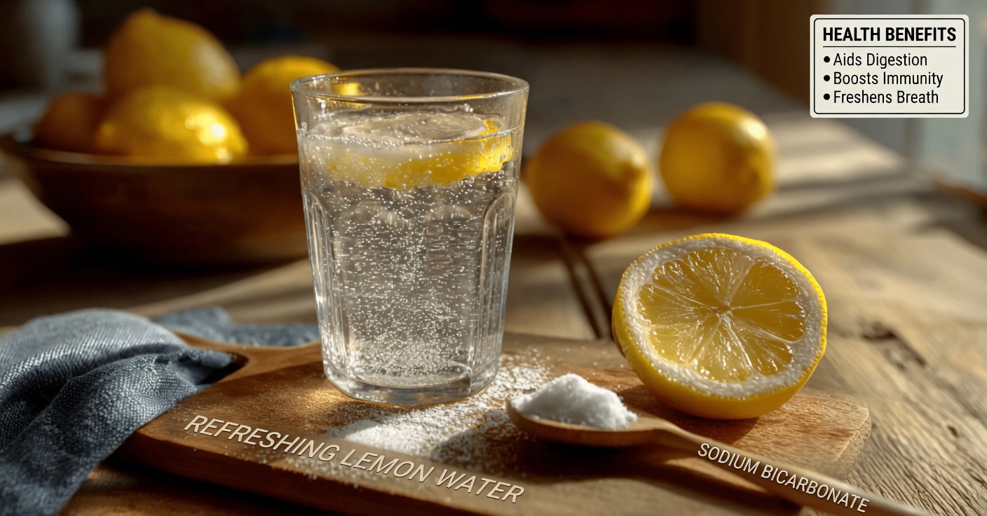 Lemon Water with Baking Soda: What Happens to Your Body When You Drink This Simple Kitchen Mix
