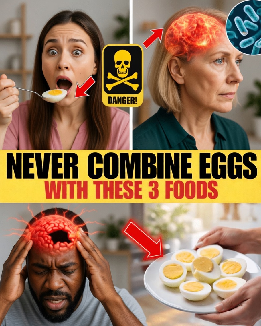 Seniors Alert: The 3 Common Foods You Should Think Twice About Combining with Eggs for Better Nutrition and Energy