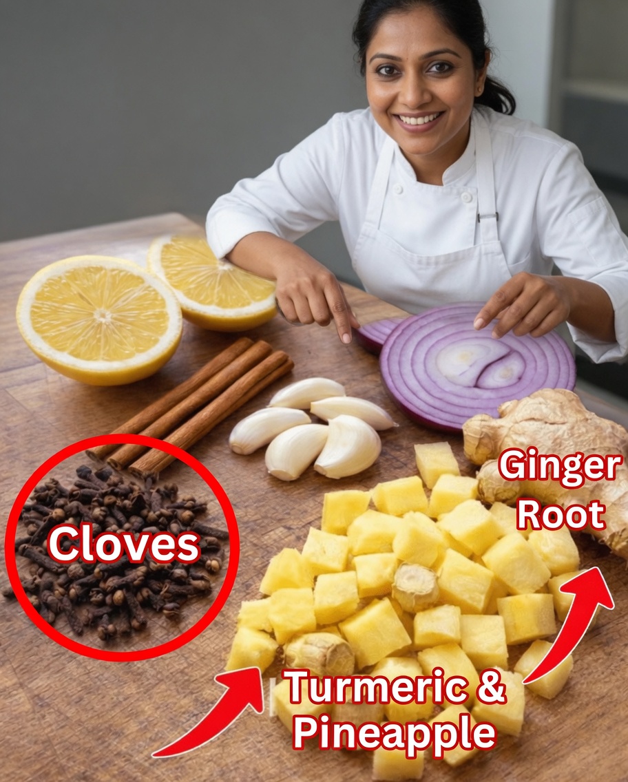 How to Make This Popular 15-Minute Homemade Drink with Ginger, Garlic, Lemon, Onion, Cinnamon and Cloves