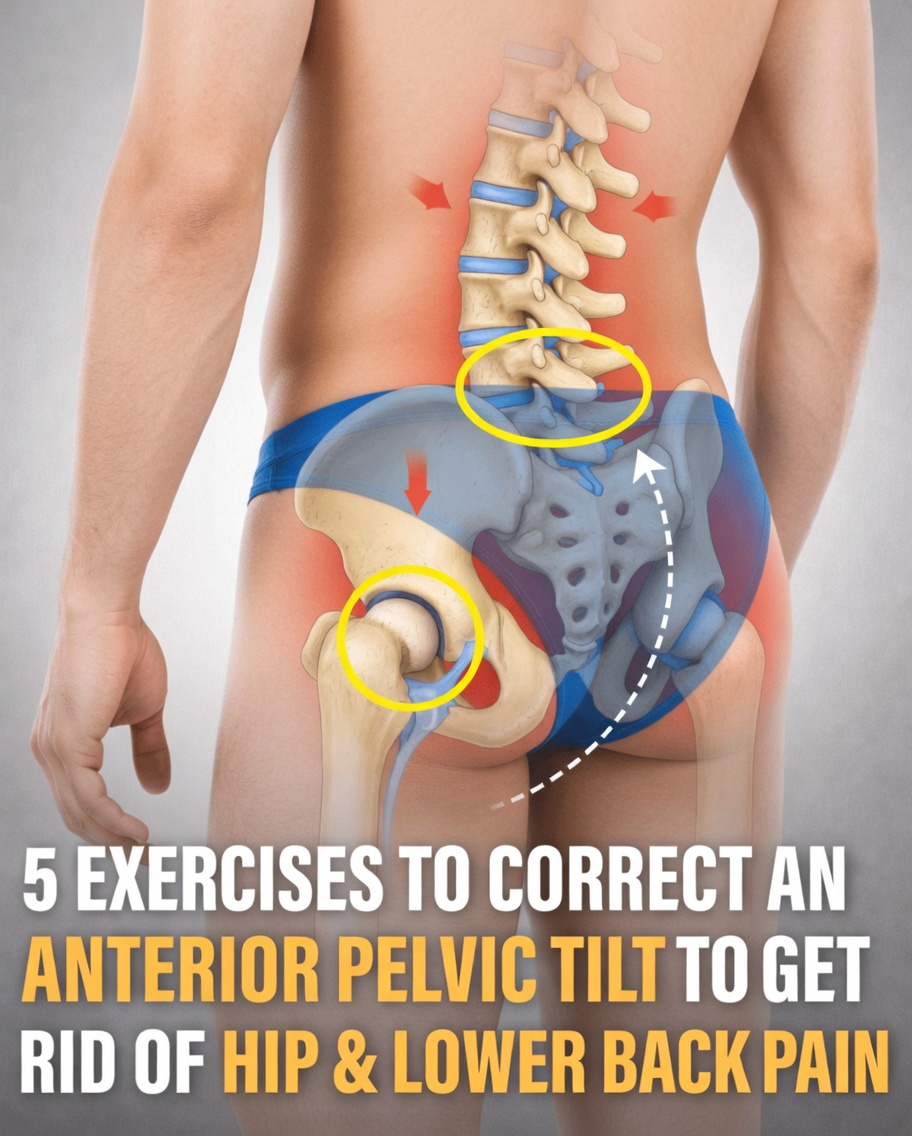 Discover 5 Simple At-Home Exercises to Help Support Better Posture and Pelvic Alignment with Anterior Pelvic Tilt