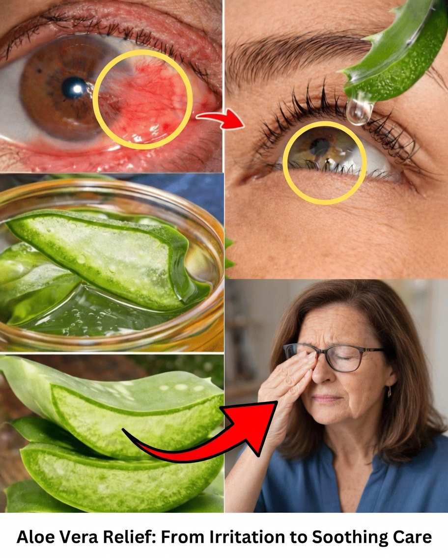 Aloe Vera for Everyday Eye Comfort: Exploring Natural Ways to Soothe Redness Dryness and Irritation at Home