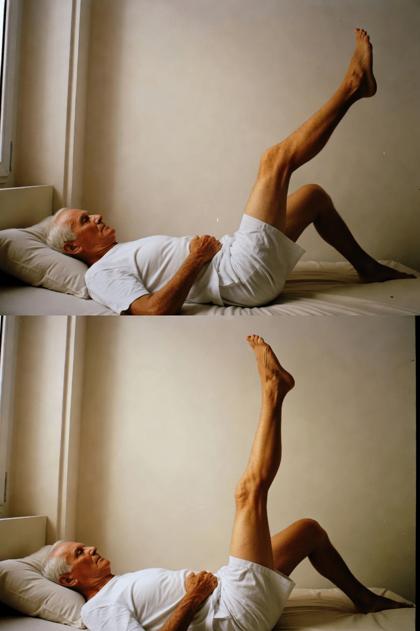 Seniors: Try This One Simple Leg Move to Help Support Back Comfort, Joint Mobility, and Daily Energy