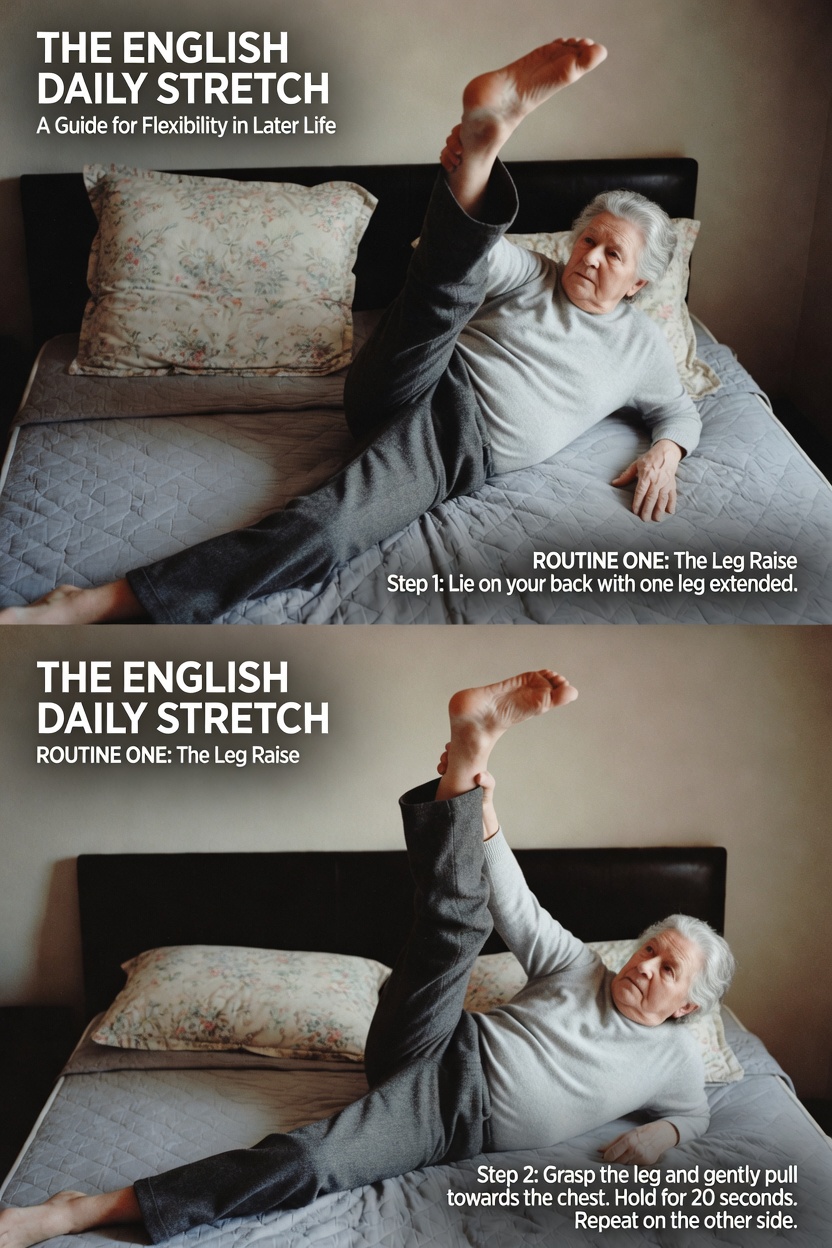 Seniors: Try This One Simple Leg Move to Help Support Back Comfort, Joint Mobility, and Daily Energy