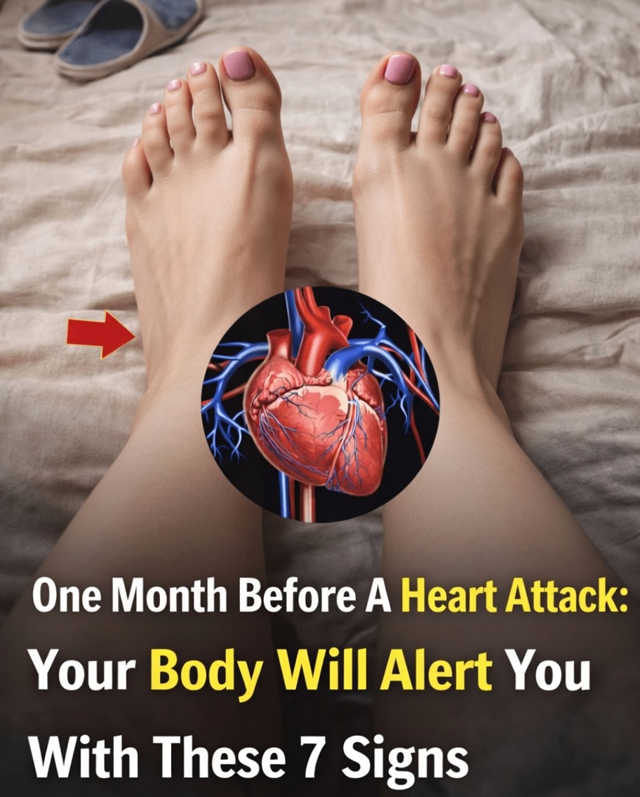 7 Possible Warning Signs Your Body May Show One Month Before a Heart Attack – Especially the 6th One