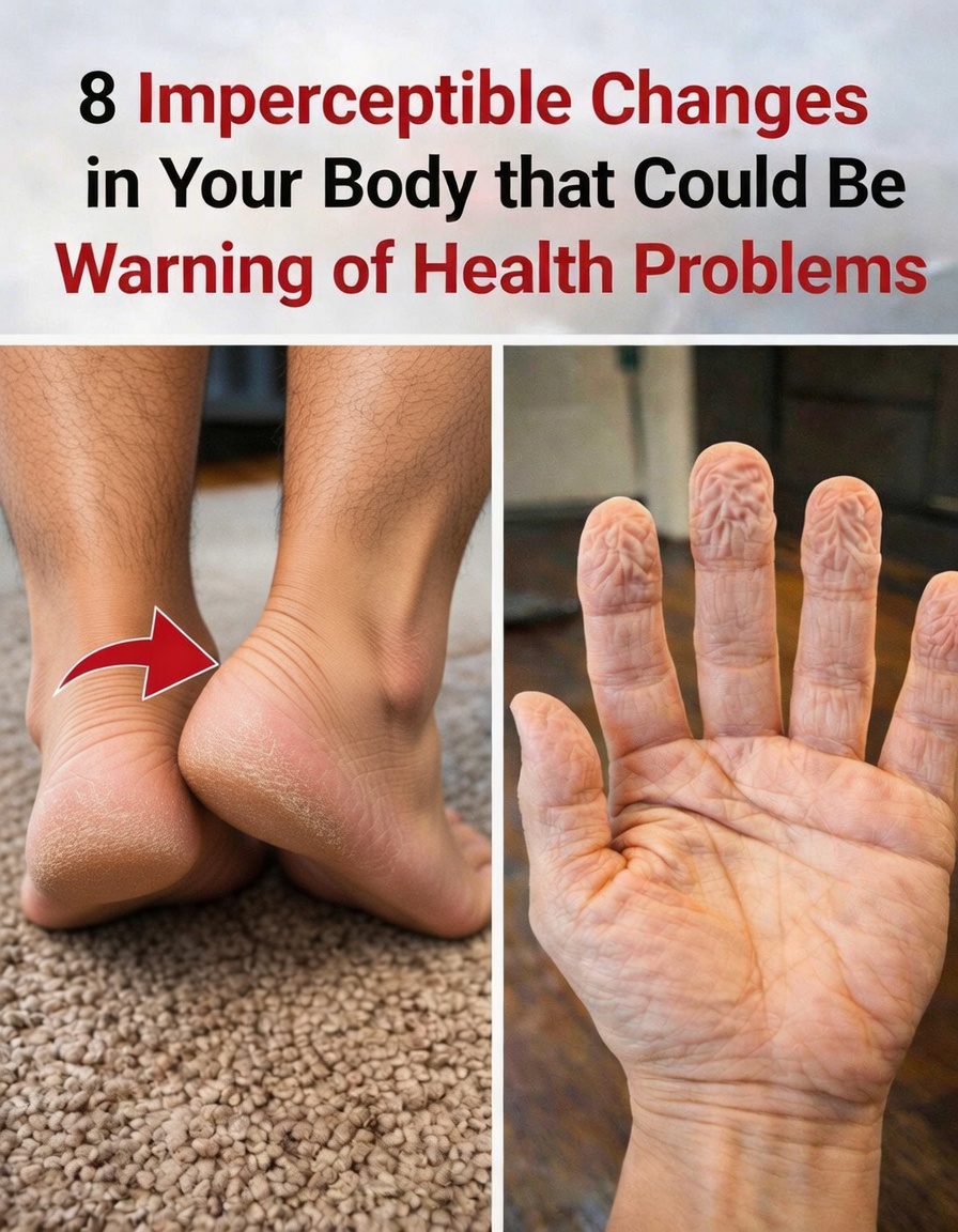 Learn About 8 Imperceptible Changes in Your Body That Could Be Warning of Health Problems