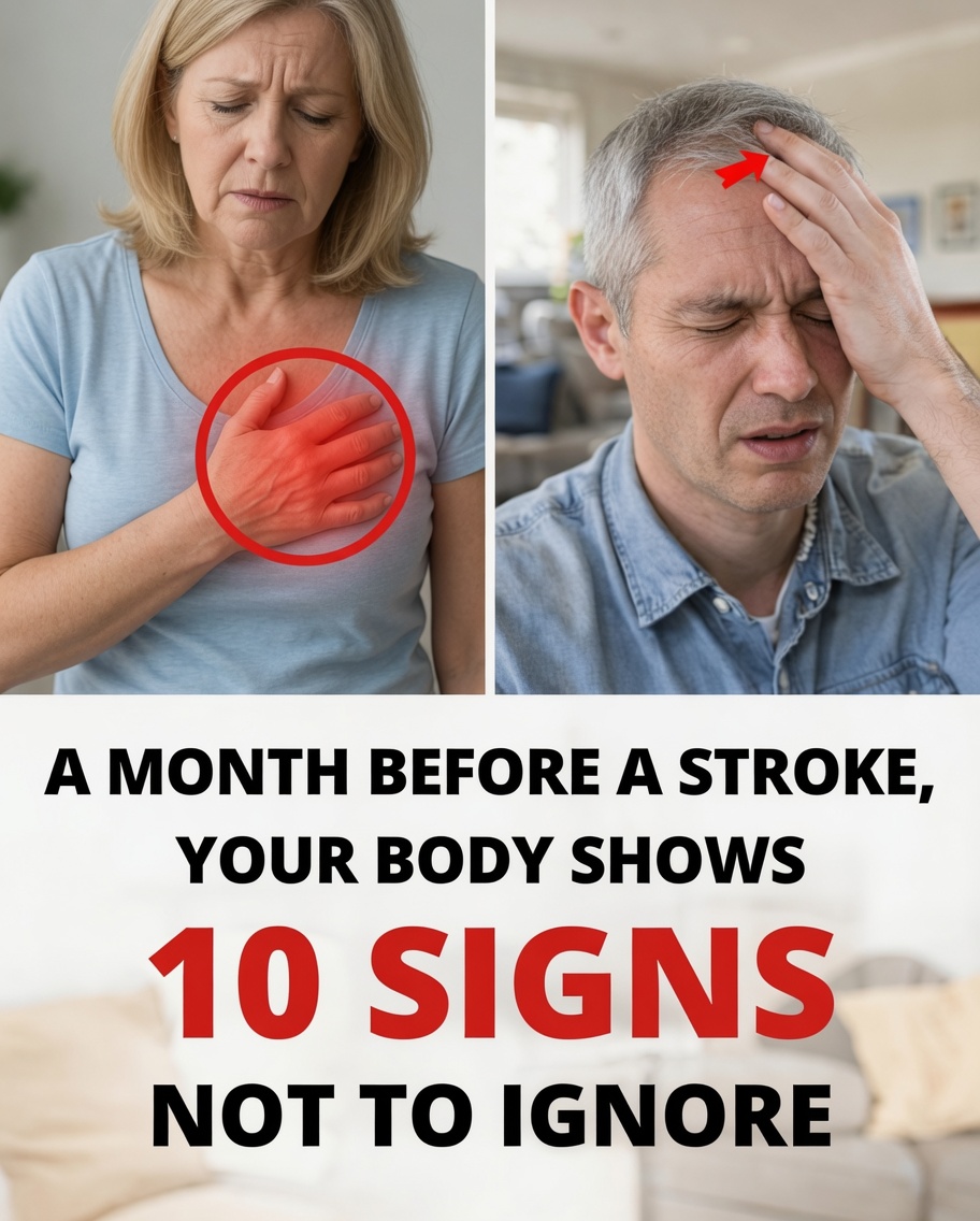 A Month Before a Stroke, Your Body Warns You: 10 Signs Not to Ignore