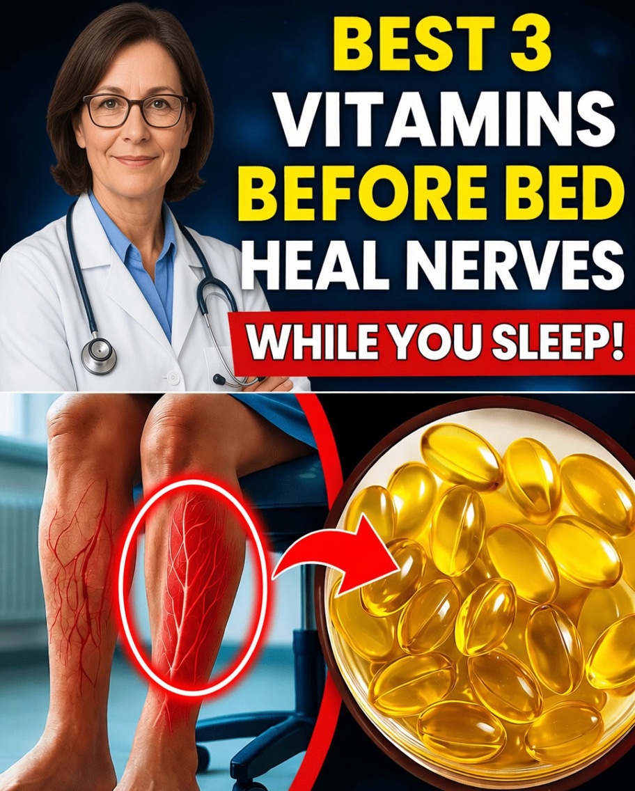 3 Bedtime Vitamins That Could Transform Leg Strength After 60