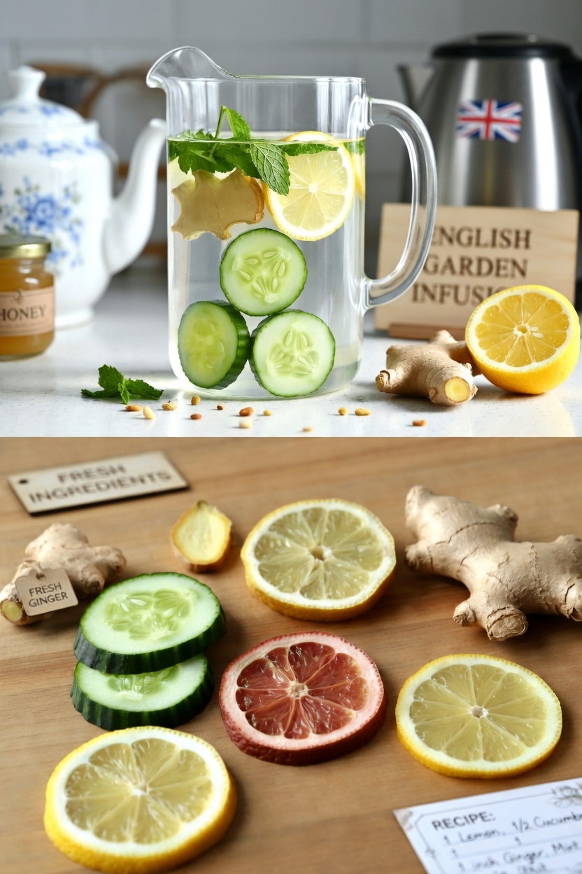 14 Reasons Why You Should Drink Cucumber, Ginger, Mint, Lemon, and Water Every Day