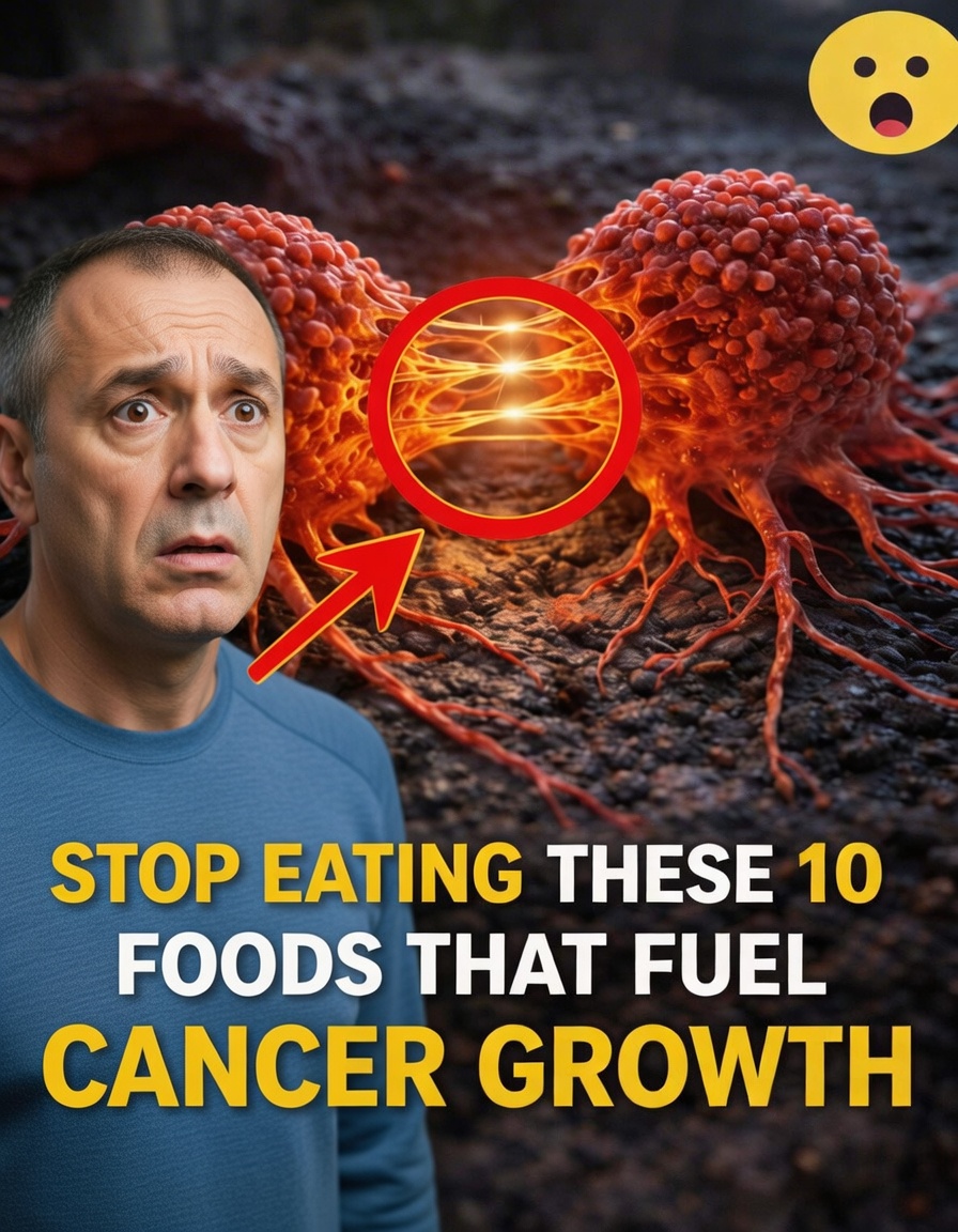 STOP EATING THESE 10 FOODS THAT FUEL CANCER GROWTH