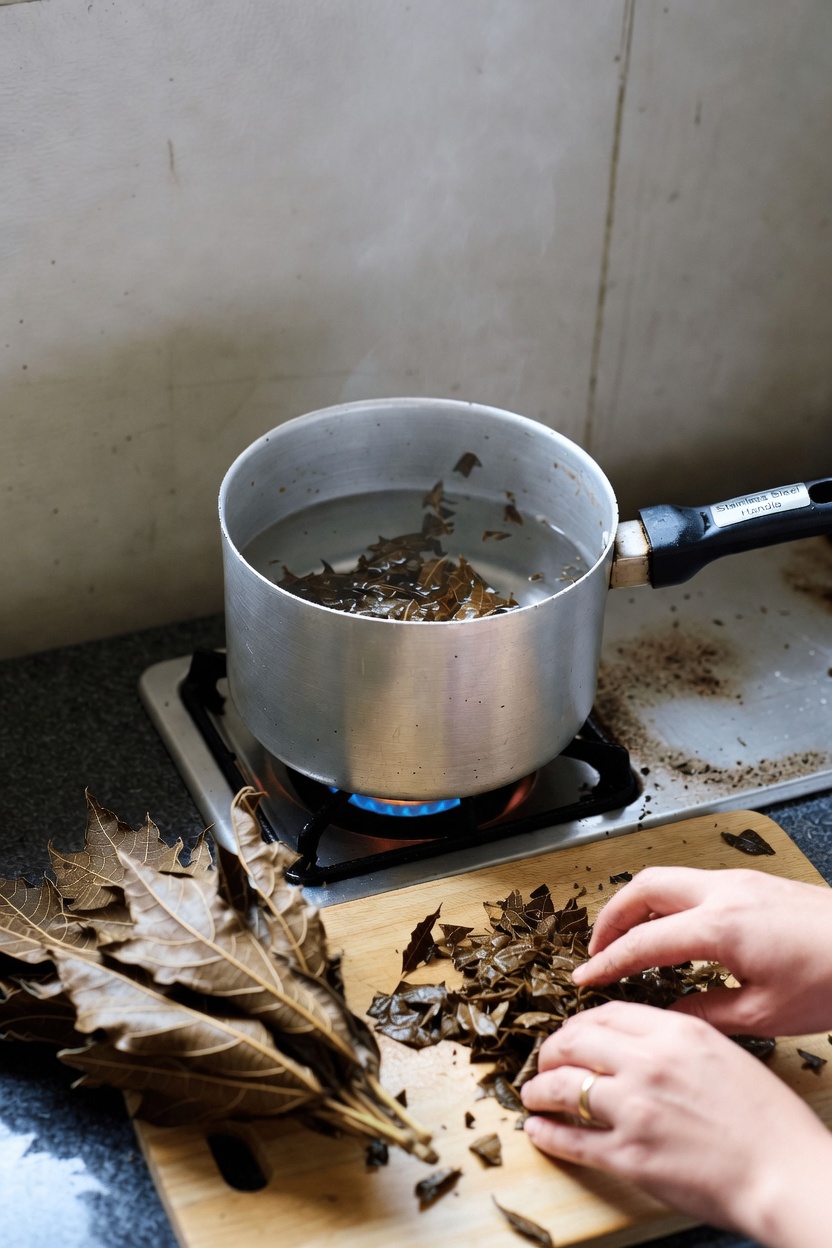 Papaya leaves: Don’t do this hair treatment if you’re not prepared for extreme hair growth.