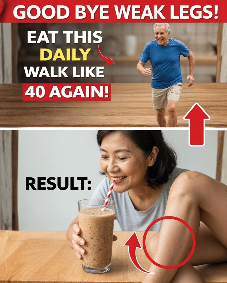 Want STRONGER Legs Even After 80? Eat THIS Every Day (Senior Health Tips)