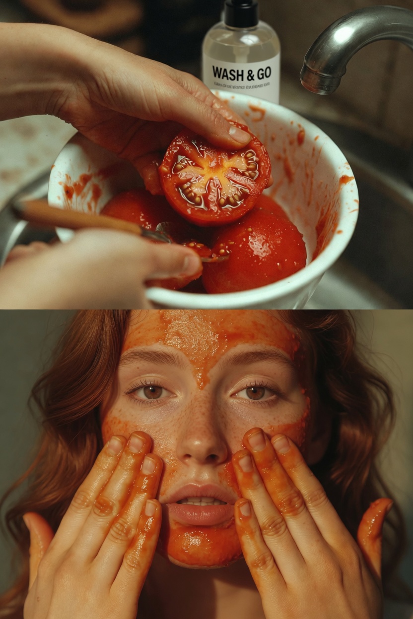 Exploring the Toothpaste and Tomato Face Mask: A Simple Home Recipe for Skincare Enthusiasts