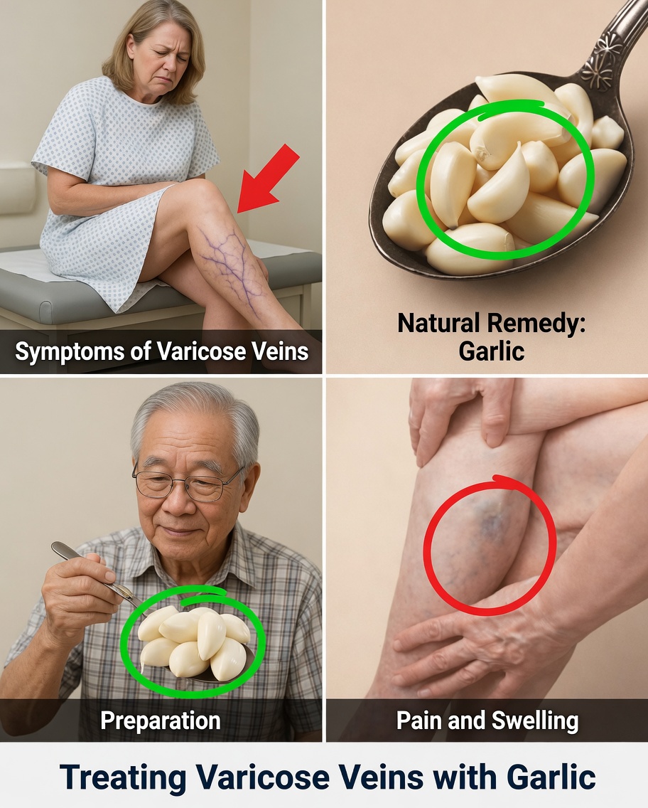 Did You Know That Garlic May Help Naturally Relieve Varicose Vein Discomfort and Reduce Inflammation?