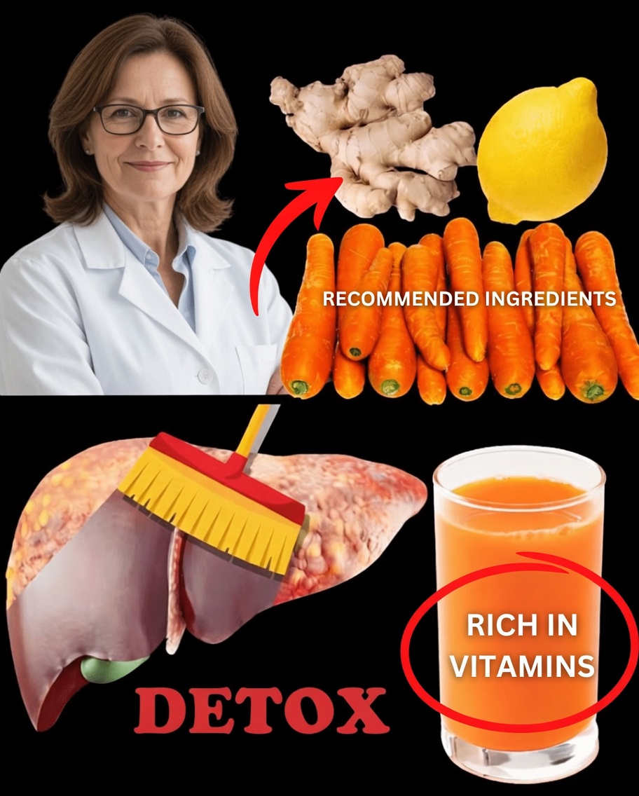 How a Daily Ginger Lemon Carrot Drink May Help Support Healthy Digestion and Liver Function