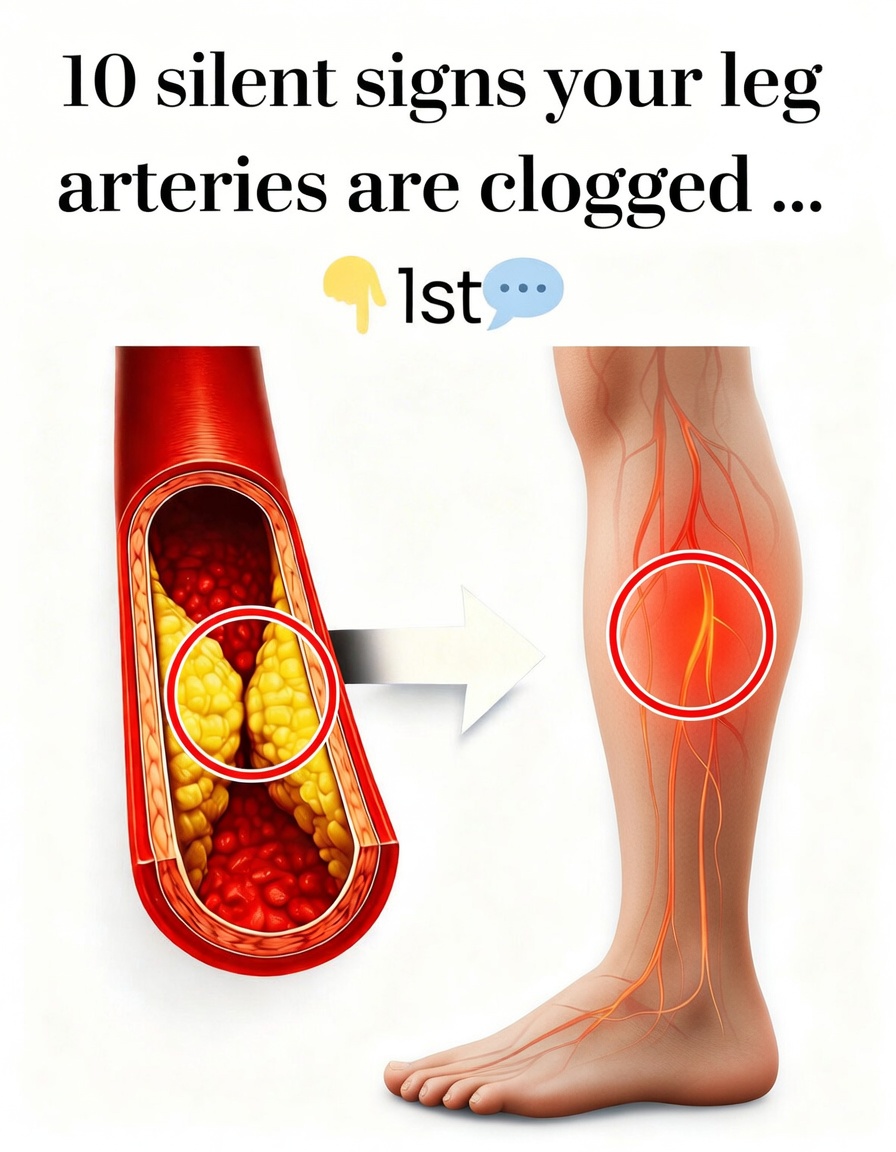 Doctors Warn: 10 Silent Signs Your Leg Arteries Are Clogged