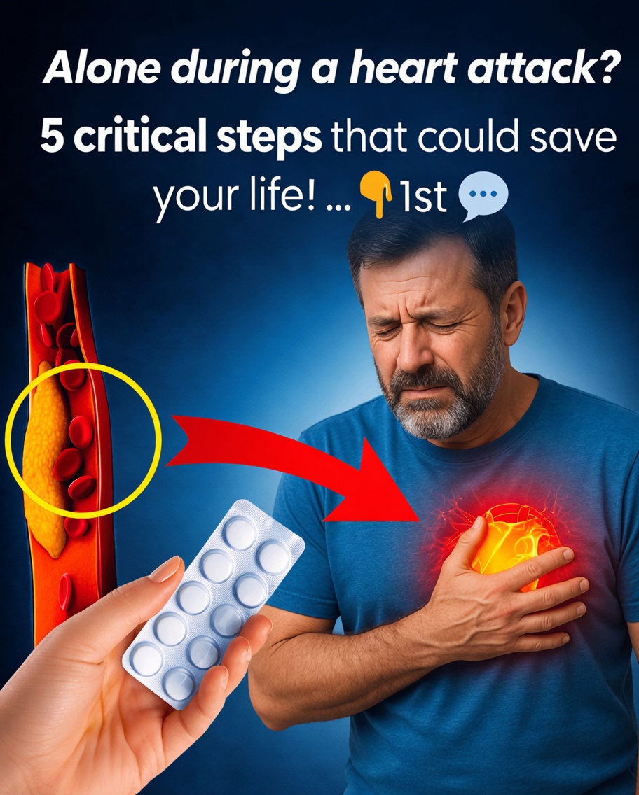 What To Do If You're Alone During a Heart Attack: 5 Essential Steps to Take Immediately
