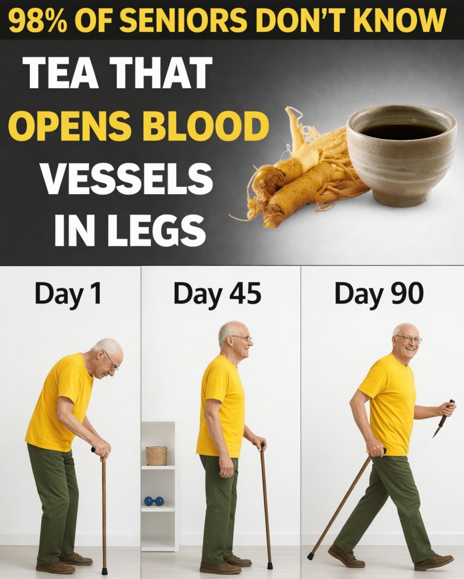 Seniors Over 60 Are Shocked by This: 3 Teas That May Restore Muscle Strength Fast