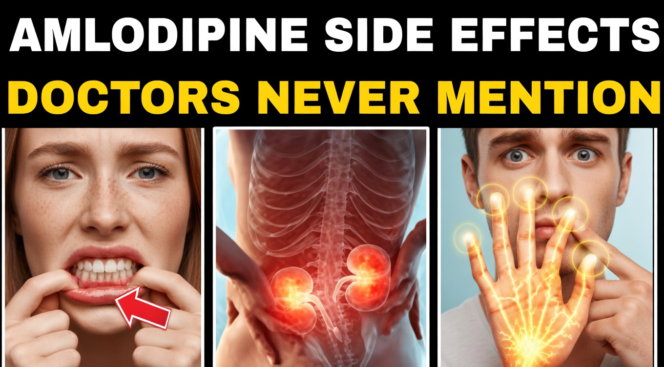 12 Lesser-Known Amlodipine Side Effects You Need to Know About Now