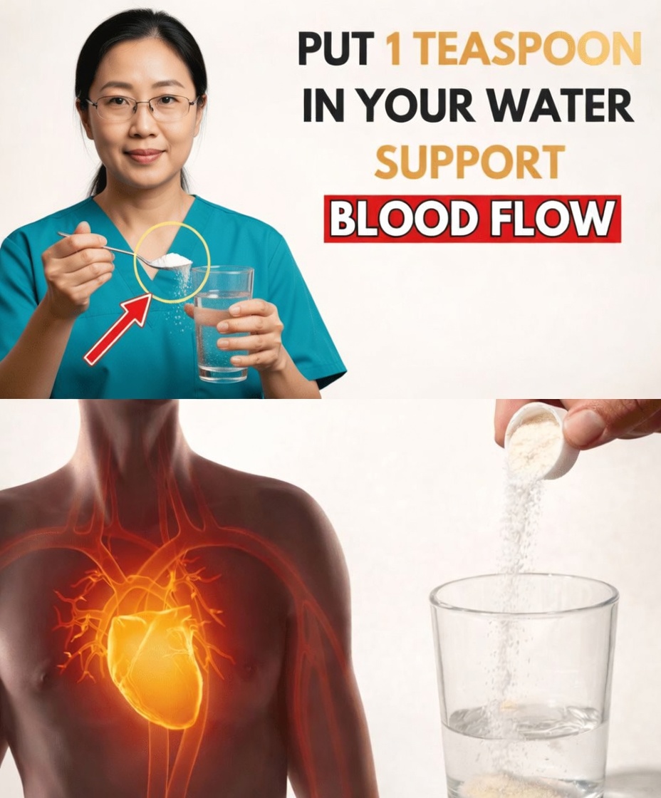 Over 60? Don’t Drink Only Plain Water — Add THIS Mineral for Better Blood Flow & Cellular Hydration | Senior Health Tips