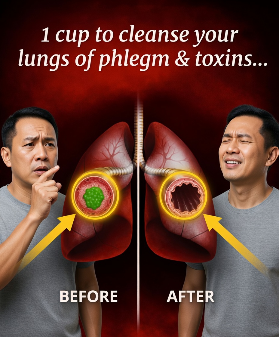 Struggling with Persistent Phlegm? Try 1 Cup of Mullein Tea for Natural Lung Health Support