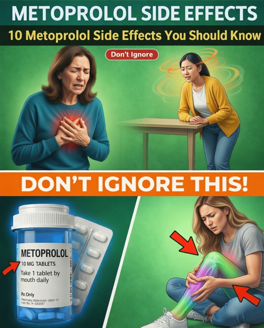 The 10 Metoprolol Side Effects Often Overlooked in Conversations