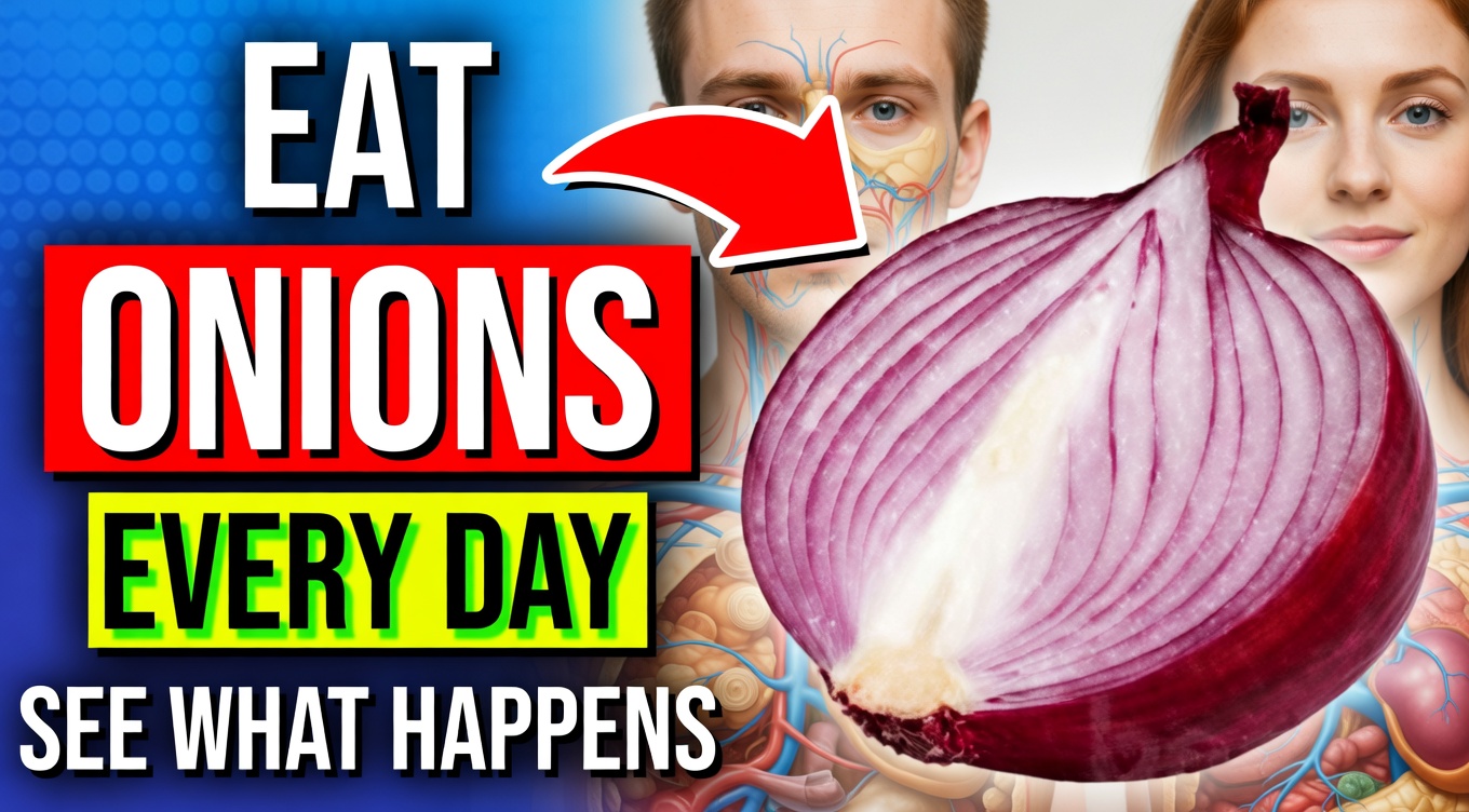 Eat Red Onions Daily and Watch This Happen – Doctors Never Say THIS!