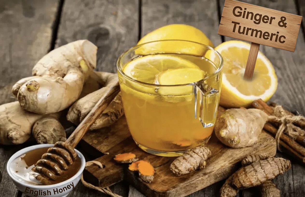 Lime, Garlic, Turmeric & Ginger: The Ultimate Natural Booster for Men's Health