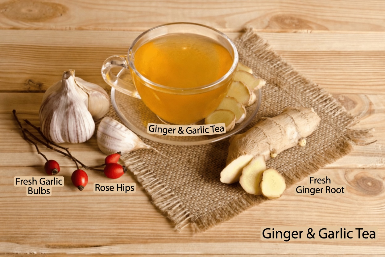 Lime, Garlic, Turmeric & Ginger: The Ultimate Natural Booster for Men's Health