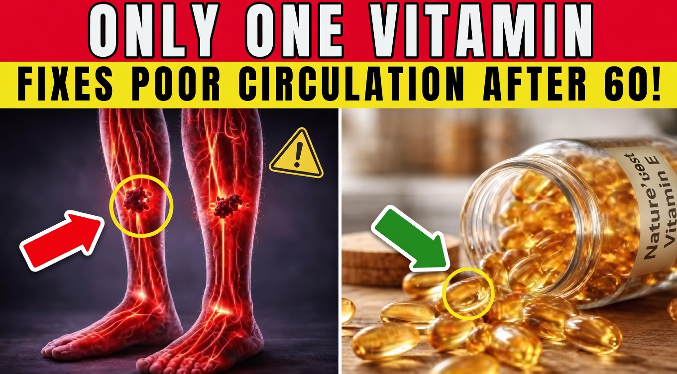 Seniors, Are Your Legs Whispering Warnings You Can’t Ignore? 4 Vitamins That May Support Healthy Leg Circulation