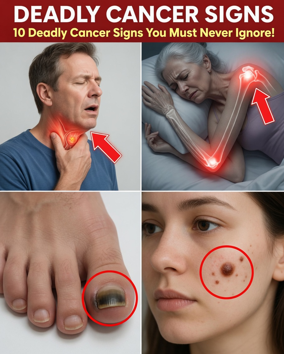 10 Cancer Warning Signs Adults Should Know and Discuss with Their Doctor Promptly for Proactive Health Awareness