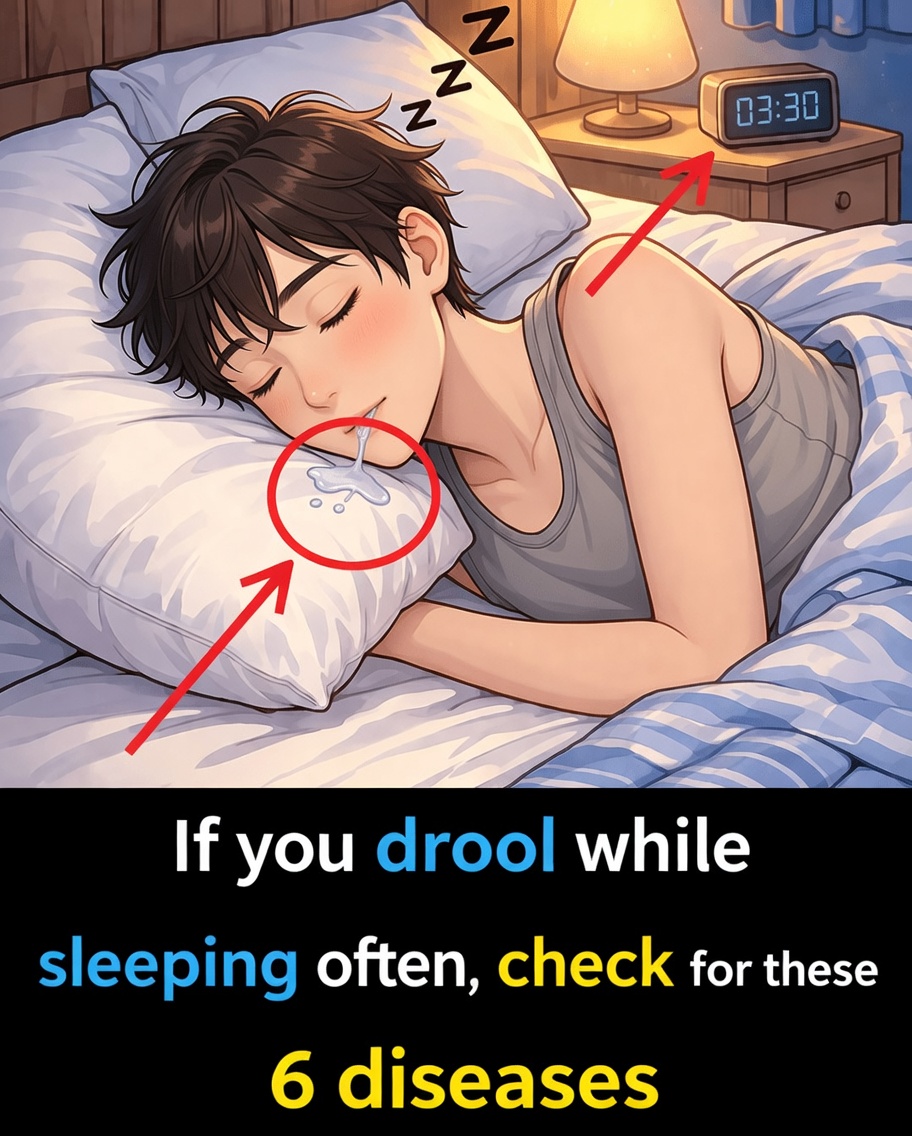 If You Drool While Sleeping Often, Check for These 6 Diseases