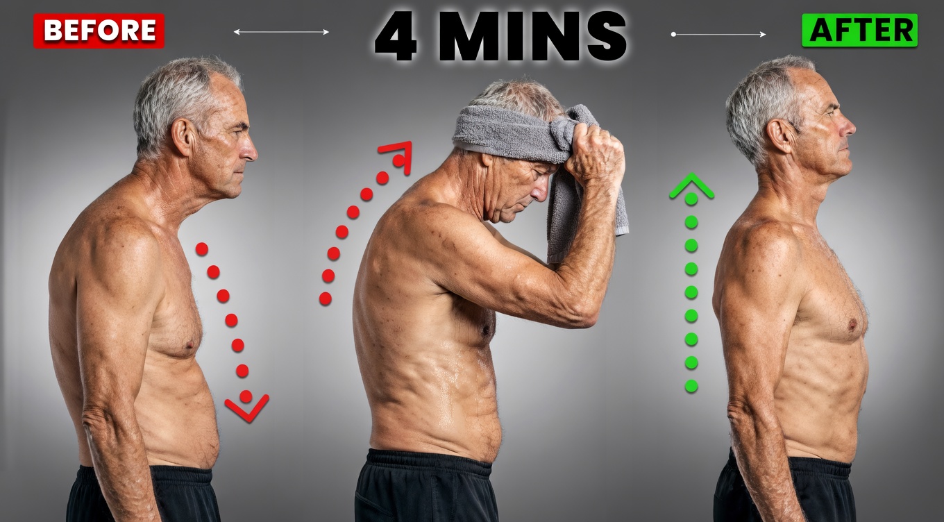 How to Fix Forward Head Posture After 60 in Just 4 Minutes – The Gentle Routine Japan’s Oldest Doctor Swears By