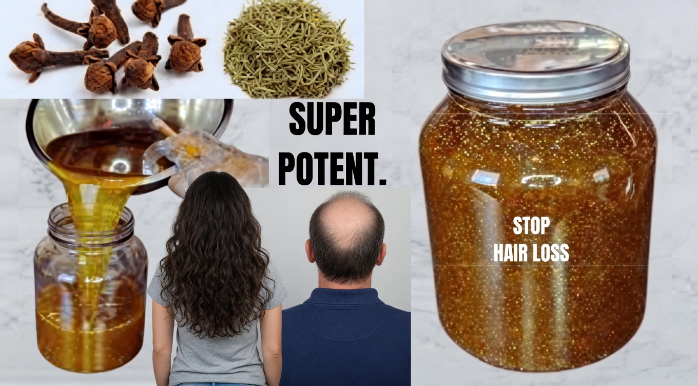 Cloves, Rosemary, and Ginger: The Simple 3-Ingredient Hair Growth Tonic That’s Shocking People (Better Than Aloe Vera?)