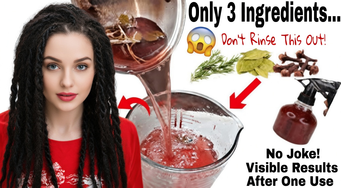 Cloves, Rosemary, and Ginger: The Simple 3-Ingredient Hair Growth Tonic That’s Shocking People (Better Than Aloe Vera?)