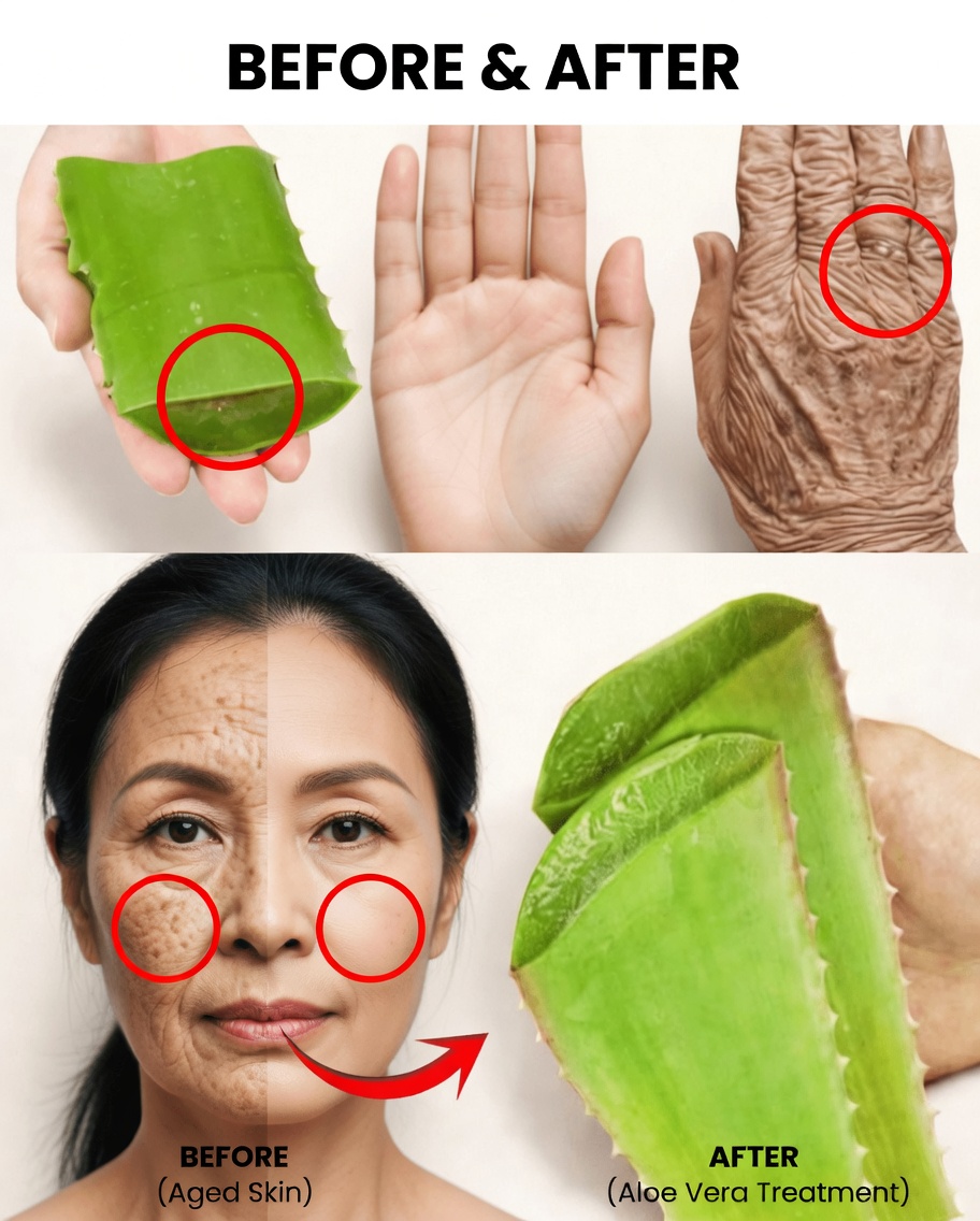 Discover This Simple Yet Gentle Japanese Aloe Vera Trick for Supporting Your Mature Skin’s Hydration After 70