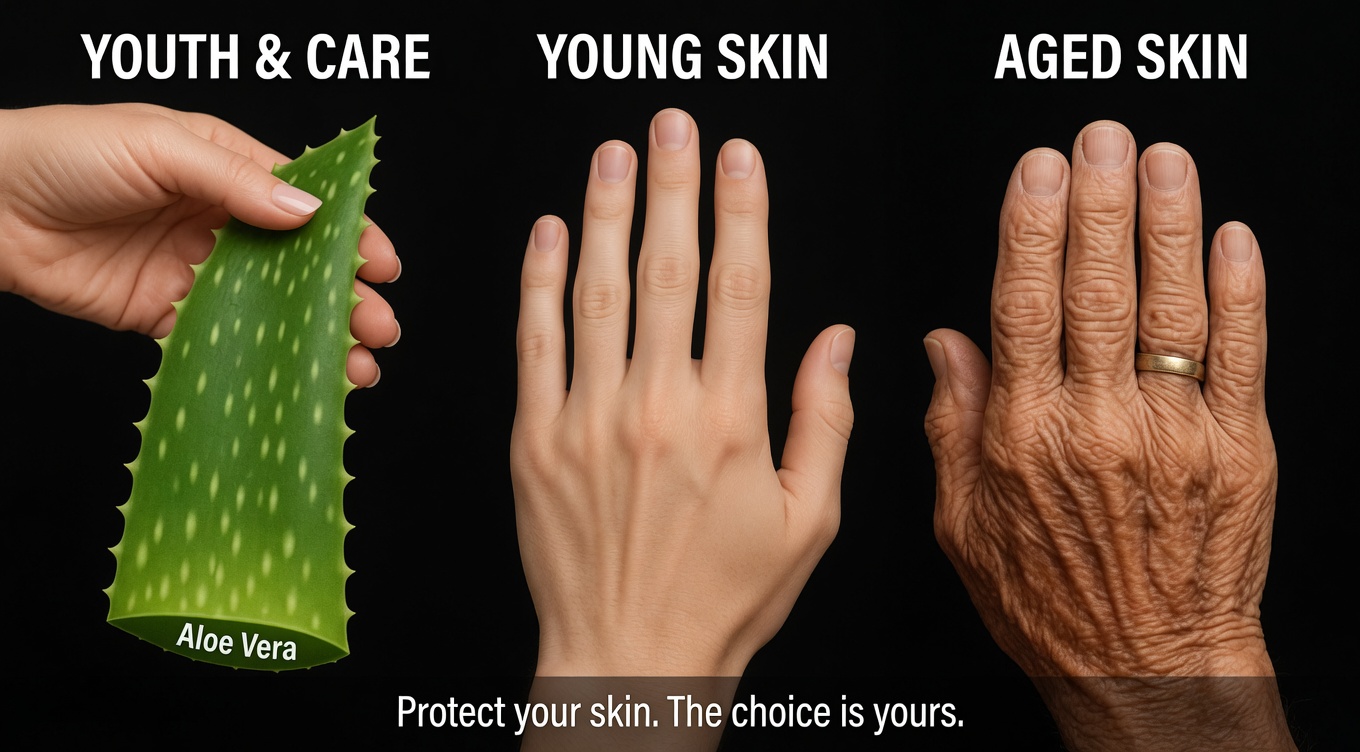 Discover This Simple Yet Gentle Japanese Aloe Vera Trick for Supporting Your Mature Skin’s Hydration After 70