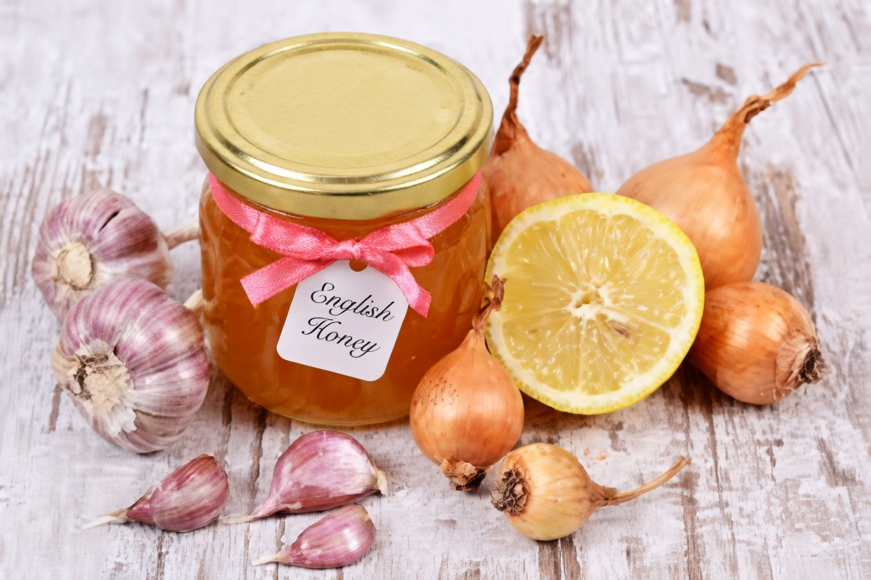 Discover the Surprising Wellness Boost from Ginger, Onion, Garlic, Lemon, and Honey for Daily Vitality After 40