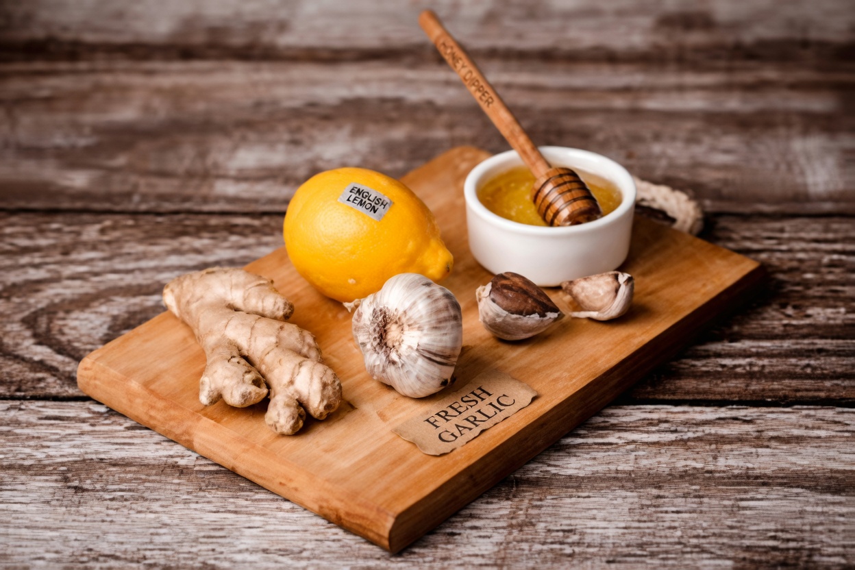 Discover the Surprising Wellness Boost from Ginger, Onion, Garlic, Lemon, and Honey for Daily Vitality After 40