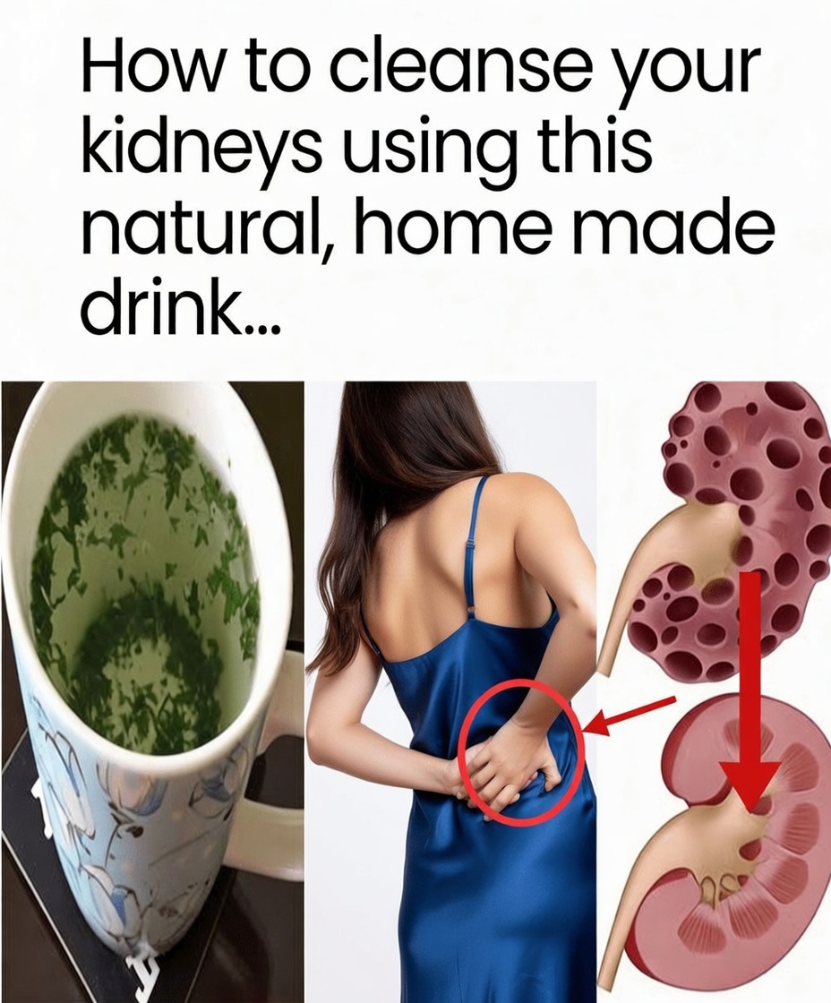 How to cleanse your kidneys using this natural, homemade drink…