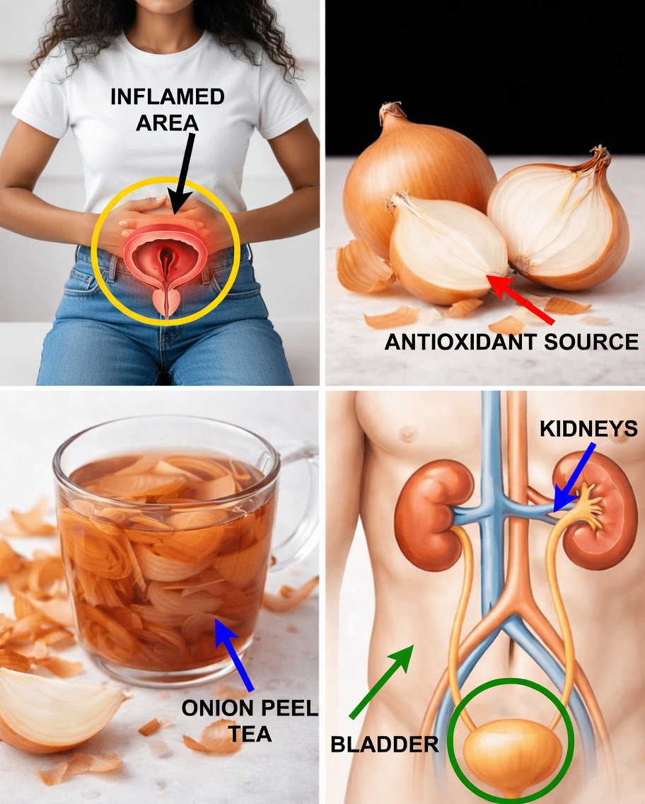 Onion Peel Water: A Simple Natural Habit to Support Prostate and Urinary Comfort in Men Over 50