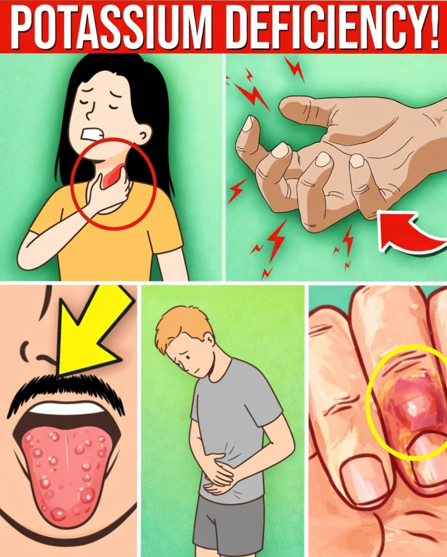 You’re Potassium Deficient If You Have THESE 11 Warning Signs (Hypokalemia)