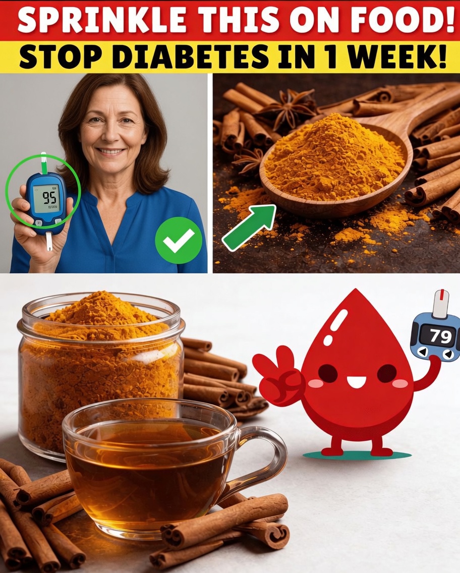 Over 60? Sprinkle THIS Daily to Help Steady Blood Sugar in Just 7 Days