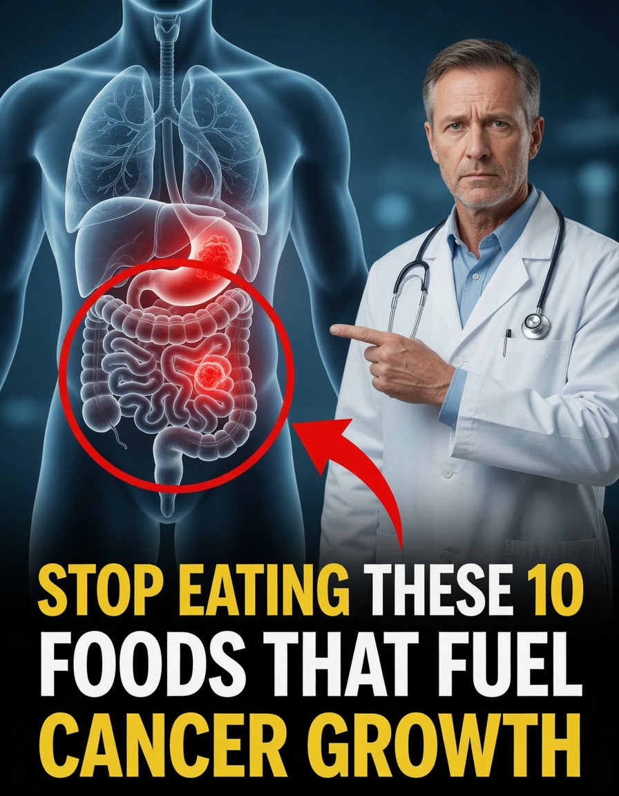 STOP EATING THESE 10 FOODS THAT FUEL CANCER GROWTH